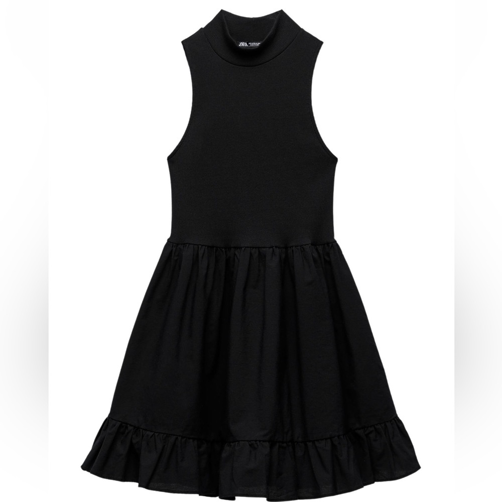 NWT Zara Black Sleeveless Dress
